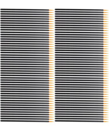 100pcs Disposable Brush Hard Head Liquid Brush Eye Shadow Brush Makeup Tool - Buy Online on GoSupps.com