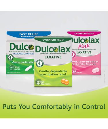 Dulcolax Stimulant Laxative 8 Count - Fast-Acting Relief (Pack of 1) - Buy Online on GoSupps.com