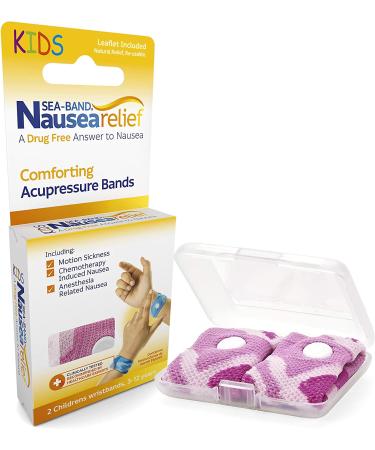 Sea-Band Child Anti-Nausea Acupressure Wristband for Motion & Morning Sickness - Assorted, 1 Pair - Buy Online on GoSupps.com