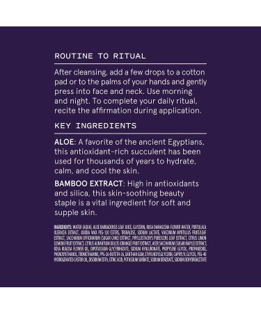Keys Soulcare Tranquil Essence Facial Toner - Hydrating Soothing Vegan & Cruelty-Free - 3.72 Fl Oz - Buy Online on GoSupps.com