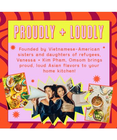 Omsom Korean Spicy Bulgogi Sauce - All-In-One Asian Sauce Packets | BBQ Marinade & Stir-Fry | Gochujang, Vegan, Gluten-Free, Non-GMO | 3 Packets (2.4 oz) - Spicy Korean BBQ - Buy Online on GoSupps.com
