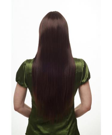 Buy WIG ME UP Lady's Long Straight Wig with Middle Parting - Brown Mix Mahogany H7623-2T33 | International Shipping Available - Buy Online on GoSupps.com