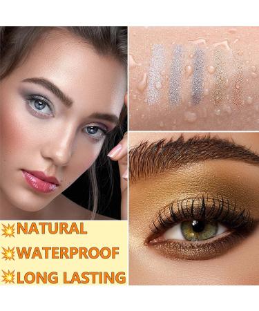 8 PCS Colorful Glitter Cream Eyeshadow Stick Set Highly Pigmented&Waterproof Eye Brightener Stick Long Lasting Smooth Eyeshadow Pencil Crayon Shimmer Eye Shadow Sticks Makeup Pen Set - Buy Online on GoSupps.com