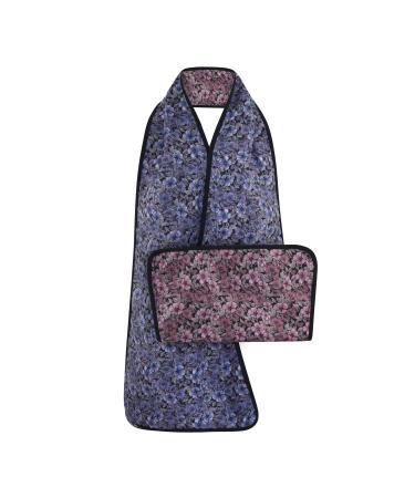 Reversible Adult Bib Scarf - Dignified Alternative to Adult Bibs | Washable and Reusable Clothing Protectors Austen
