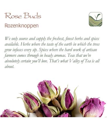 Organic Damascus Rose Buds Bio Tea - Comfortingly Sweet Pink Damascena - Rose Blossom & Petals - Premium 700g & 350g Rose Cereals - Buy Online on GoSupps.com
