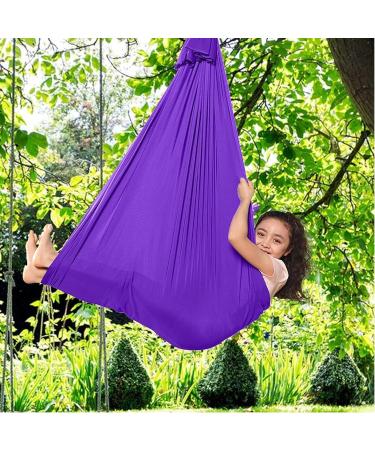 SSIMO Children s Sensory Full Body Socks for Girls & Adults - Stretchy Breathable Body Sox for Autism Stress Reduction - Purple 150x280cm - Buy Online on GoSupps.com