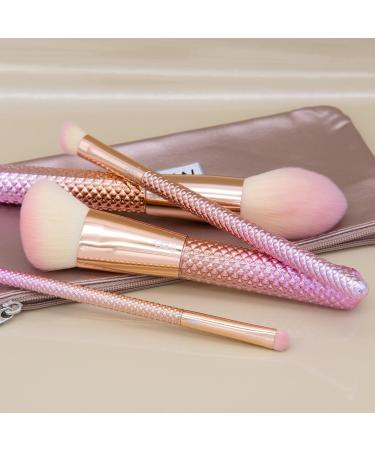 Shop Moda Royal & Langnickel MSET-RCK4 Rose Gold Makeup Brush Set - 5-Piece Face Brushes for Flawless Application - Buy Online on GoSupps.com
