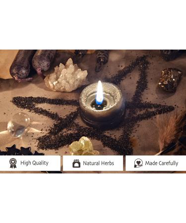 Black Salt for Wiccan Protection Rituals - 2 Oz | Ritual Salt for Spells and Healing - Buy Online on GoSupps.com