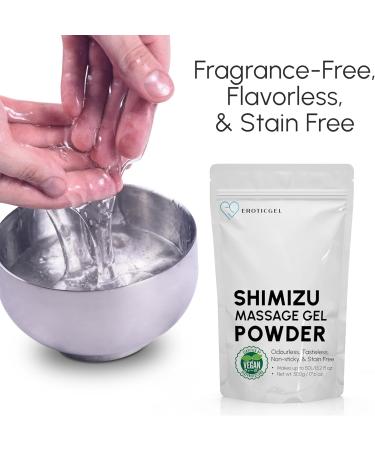 Nuru Massage Gel Therapy Powder 500g - Seaweed & Green Tea | Paraben & Glycerine Free | Made in Japan | Creates 13.2 Gallons of Pure Bliss - Buy Online on GoSupps.com