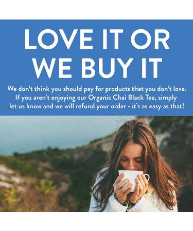 Organic Chai Loose Leaf Tea - 200 Cups, 16oz Resealable Bag - FGO - Buy Online on GoSupps.com