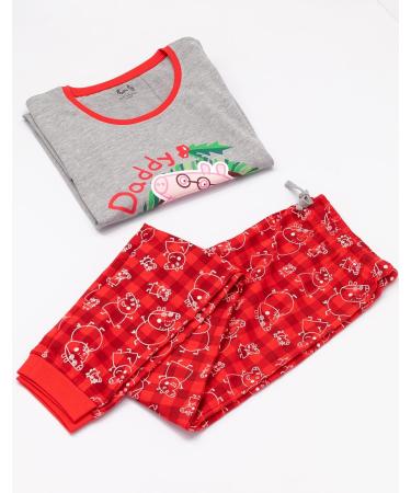 Peppa Pig Christmas Family Pyjamas Set for Men, Women, Baby & Kids | Festive PJs for George, Mummy & Daddy | Christmas Eve Box Gift - Buy Online on GoSupps.com