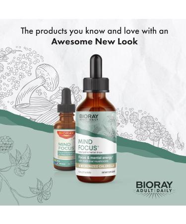 Buy BIORAY Mind Focus 2oz - Enhance Concentration & Clarity | Fast International Shipping - Buy Online on GoSupps.com