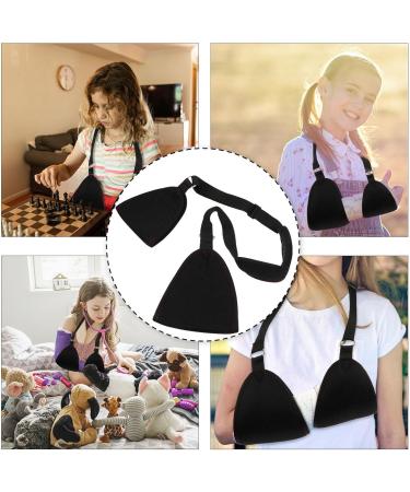 Buy Healifty Arm Sling & Shoulder Immobilizer | Support for Rotator Cuff Injuries Fractured Bones & Elbow/Wrist Injuries - Adjustable & Comfortable Black Design - Buy Online on GoSupps.com
