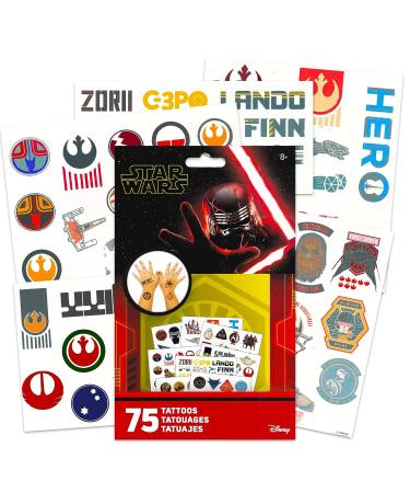 Star Wars Temporary Tattoos Bundle - Over 200 Episode 1-9 Designs - Party Favors Set for Star Wars Fans - Buy Online on GoSupps.com