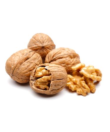 Natural food tasty walnuts in the bowl - vegan of course untreated high quality - valuable essential fatty acids - for muesli desserts or in salads - large packaging 2 kg 2 kg (1 Pack)
