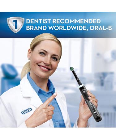 Oral-B CrossAction Black Electric Toothbrush Replacement Brush Heads - 2 Pack - Buy Online on GoSupps.com