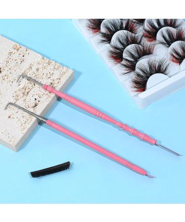 2 Pieces Lash Lift Tool 2 in 1 Stainless Steel Lash Lift and Tint Kit Professional Lash Lift Supplies Metal Lash Lift Rods Eyelash Separator Tool with Separating Comb Pink & Pink - Buy Online on GoSupps.com