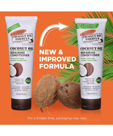 Palmer's Coconut Oil Formula Repairing Conditioner - 8.5 fl oz | Strengthen & Hydrate Hair - Buy Online on GoSupps.com