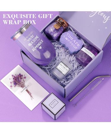 Unique Birthday Spa Gift Basket for Women - Relaxing Bath Set for Mom Sister Wife & Friends - Buy Online on GoSupps.com