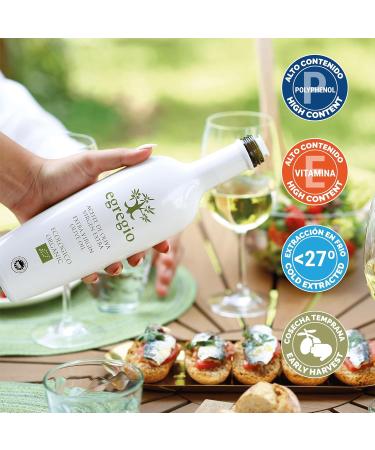  EGREGIO EGREGIO - Extra Premium Virgin Olive Oil Oleoestepa - Bottles - Pack 6 x 0 50L - Buy Online on GoSupps.com