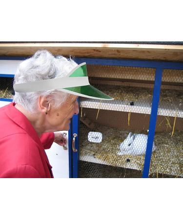 Green Clear Plastic Sun Visor for Tennis, Beach, Golf, and Casino - Buy Online on GoSupps.com