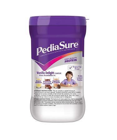 Pediasure Vanilla Delight 200g/7.05oz Plastic Jar | Nutritious Shake for Kids 2-10 Years - Buy Online on GoSupps.com