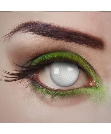 aricona contact lenses daily lenses - white contact lenses colored - half -blind - Halloween contact lenses without strength special effect with sight restriction - Buy Online on GoSupps.com