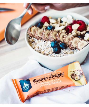 Multipower Protein Delight 18 x 35 g Riegel Salty Peanut Caramel - Buy Online on GoSupps.com