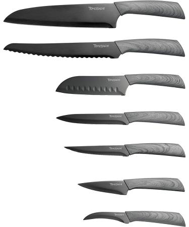Hampton Forge Tomodachi Raintree Ash 13-Piece Knife Block Set - Premium Cutlery Set - Buy Online on GoSupps.com
