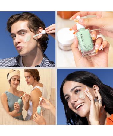 Shop Honest Beauty Never Basic Skincare Duo | Mini Hyaluronic Acid Hydrogel Cream & Green Juice Serum | EWG Verified Vegan & Cruelty Free International Shipping Available - Buy Online on GoSupps.com