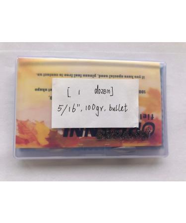ORRANNI Stainless Steel Archery Field Points 100/125 Grains (1 Dozen) 5/16 - Bullet Shaped - Screw-in Archery Field Tips - Buy Online on GoSupps.com