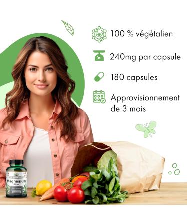 Source Of Nature | 750mg Magnesium Citrate | 180 Capsules | 90 Day Supply | Premium Ingredient | High Dose Of 120mg Elemental Magnesium | Third Party Tested | Natural - Buy Online on GoSupps.com
