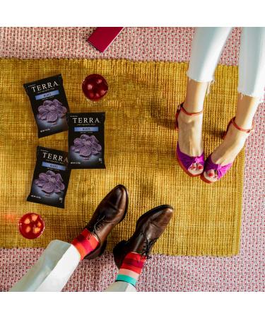 Terra Sweet Potato Chips No Salt Added - 1.2 Oz Pack of 24 | Healthy Snack - Buy Online on GoSupps.com