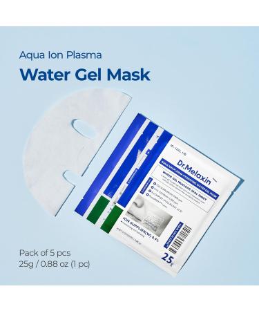 Aqua Ion Plasma Water Gel Mask Hydrating & Rejuvenating 25g x 5 | International Shipping Available - Buy Online on GoSupps.com