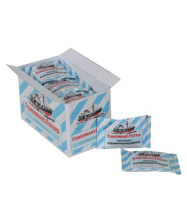 Fisherman's Friend Sugar Free Mouth Freshener Original Powerful and Strong Lozenges 22 each (Pack of 24) original Pack of 24 - Buy Online on GoSupps.com