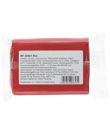 Buy Cake Company Red Fondant | Pack of 4 (4 x 250g) | Premium Quality for Baking & Decorating | International Shipping Available - Buy Online on GoSupps.com