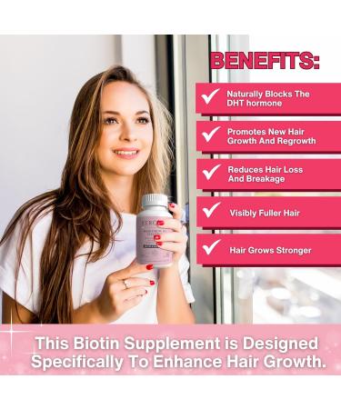 Worldwide Nutrition Kerotin Hair Growth Vitamins - Biotin DHT Blocker Supplement & Key Chain - 60 Count for Natural Hair Strength - Buy Online on GoSupps.com