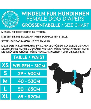Dog is K nig Eco-Friendly Dog Diapers for Bitches | 3 Adjustable & Strong-Rigidity Pants | XS (Puppies) | Heat & Incontinence Solutions - Red Blue Green - Buy Online on GoSupps.com