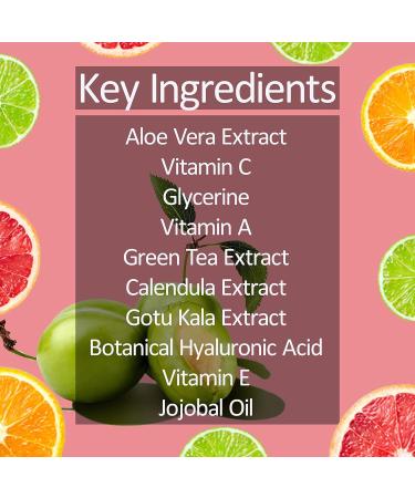 d ve herbes Plant Based Vitamin C Face Serum with Hyaluronic Acid & Vitamin A & E for Personal Care 30ml (1 oz) with Free Pure Vitamin E Oil 10ml (0.33 oz) - Buy Online on GoSupps.com