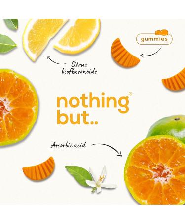 Vegan Vitamin C Gummies 250mg for Immune Support, Skin & Joint Health - Yummy Orange Flavor with Collagen - 60 Chewable Gummies for Men and Women - Buy Online on GoSupps.com