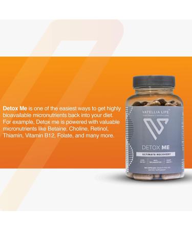 Detox Me Energy Boosting Supplement - Supports Digestion & Gut Health with Vitamin K2 B12 & Folate - 120 Count for Men & Women - 60 Day Supply - Buy Online on GoSupps.com