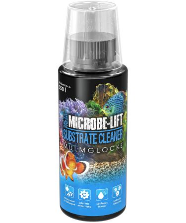 Microbe -Lift Substrate Cleaner - 118 ml - 100% biological soil cleaning for sea and fresh water aquariums removes mulm & dirt supports healthy aquarium life.Multi -color 118ml (4oz) - Buy Online on GoSupps.com
