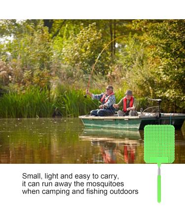 Fly Swatter Convinient Flyswatter Lever Plastic Light Racket Fly Swatters (Green) - Buy Online on GoSupps.com