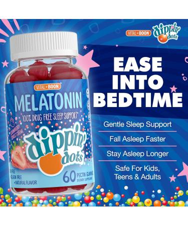 Melatonin Sleep Gummies Bundle Family Pack - Kids & Adults | Daniel Tiger & Strawberry Sunset Cr me Flavors | Non-Habit Forming Natural Sleep Aid | Vegan Gluten-Free - Buy Online on GoSupps.com