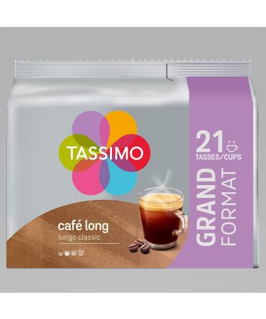 Tassimo Coffee Pods - 210 Long Classic Beverages (Pack of 10 x 21 Beverages) - Buy Online on GoSupps.com