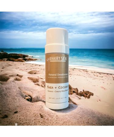 Khairy Skin Natural Deodorant with Cocoa Butter & Moroccan Argan Oil - Aluminium Free (Shea & Coconut) - Buy Online on GoSupps.com