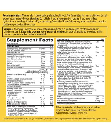 Nature's Way Alive! Women's Ultra Potency Multivitamin - High Potency B-Vitamins for Energy - 60 Tablets - Buy Online on GoSupps.com