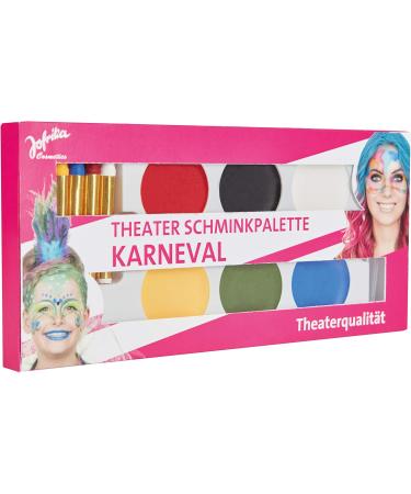 Jofrika Theater Makeup Palette - Professional Quality for Stage & Special Effects | International Shipping Available - Buy Online on GoSupps.com