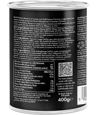 Laila Canned Chilli beans 12x400g (pack of 12) - Buy Online on GoSupps.com