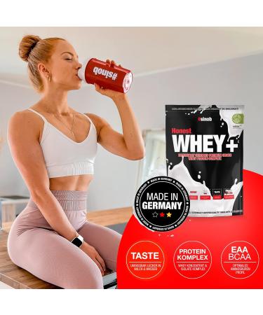Honest Whey Protein Powder Rice Pudding Cinnamon 820g - Instant Soluble Protein with EAA & BCAA for Optimal Muscle Building - Buy Online on GoSupps.com
